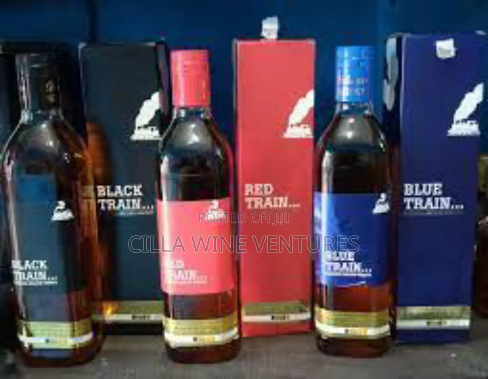 Black /Red/Blue Train Whiskey 75cl