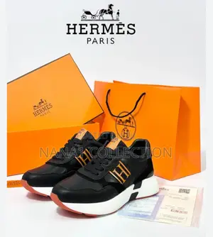 Hermes Paris Luxury Italian Unisex Sneakers “3 Colors”