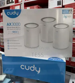 Cudy Ax3000 M3000 Wi-Fi 6 2.5g Mesh System 3 in 1 Pack