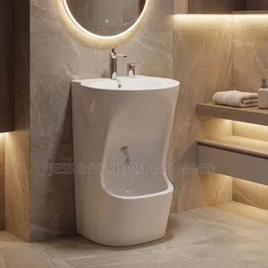 Pedestal Basin With Leg Wash