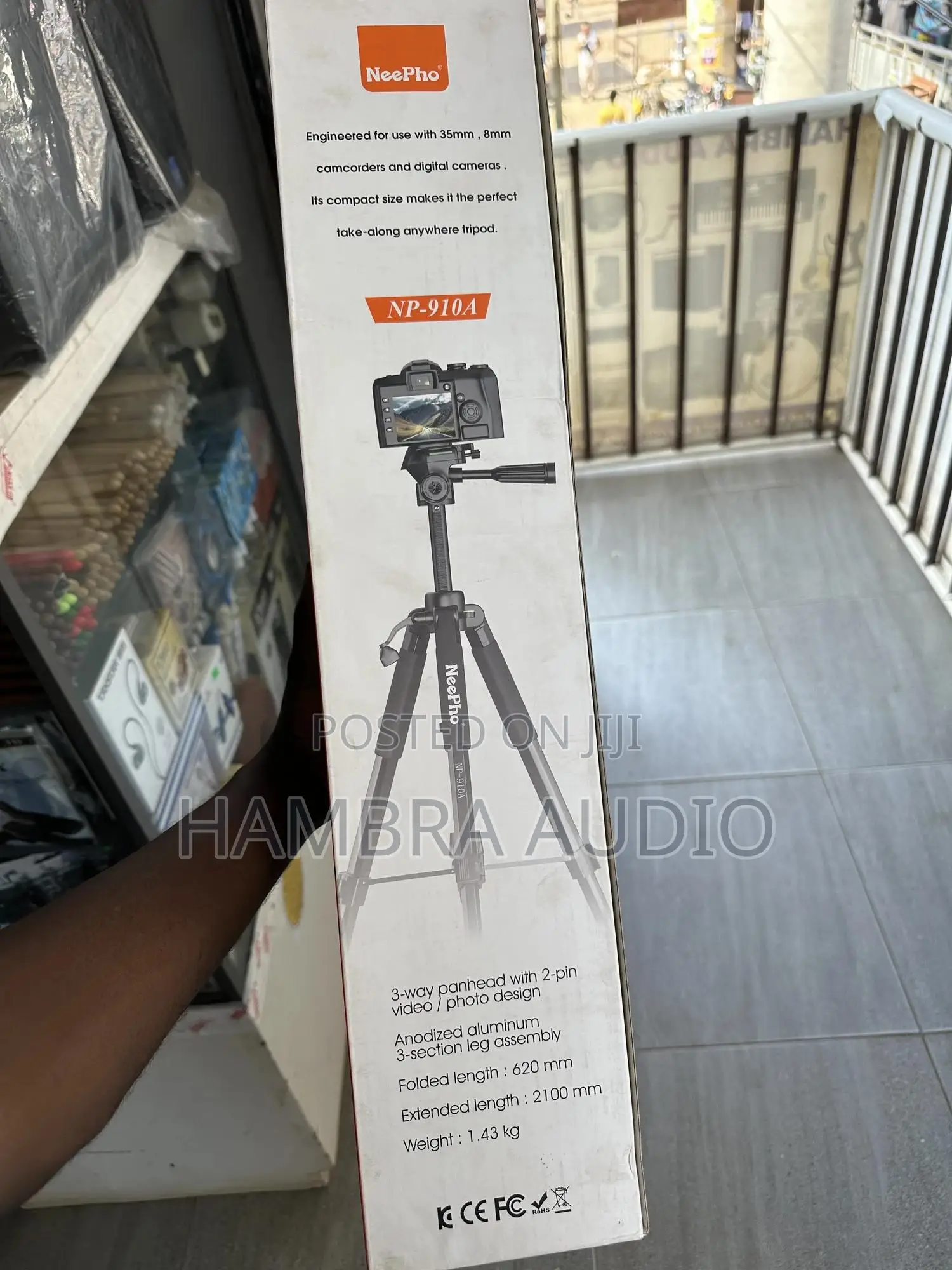 Big Tripod Stand For Both Camera And Phone