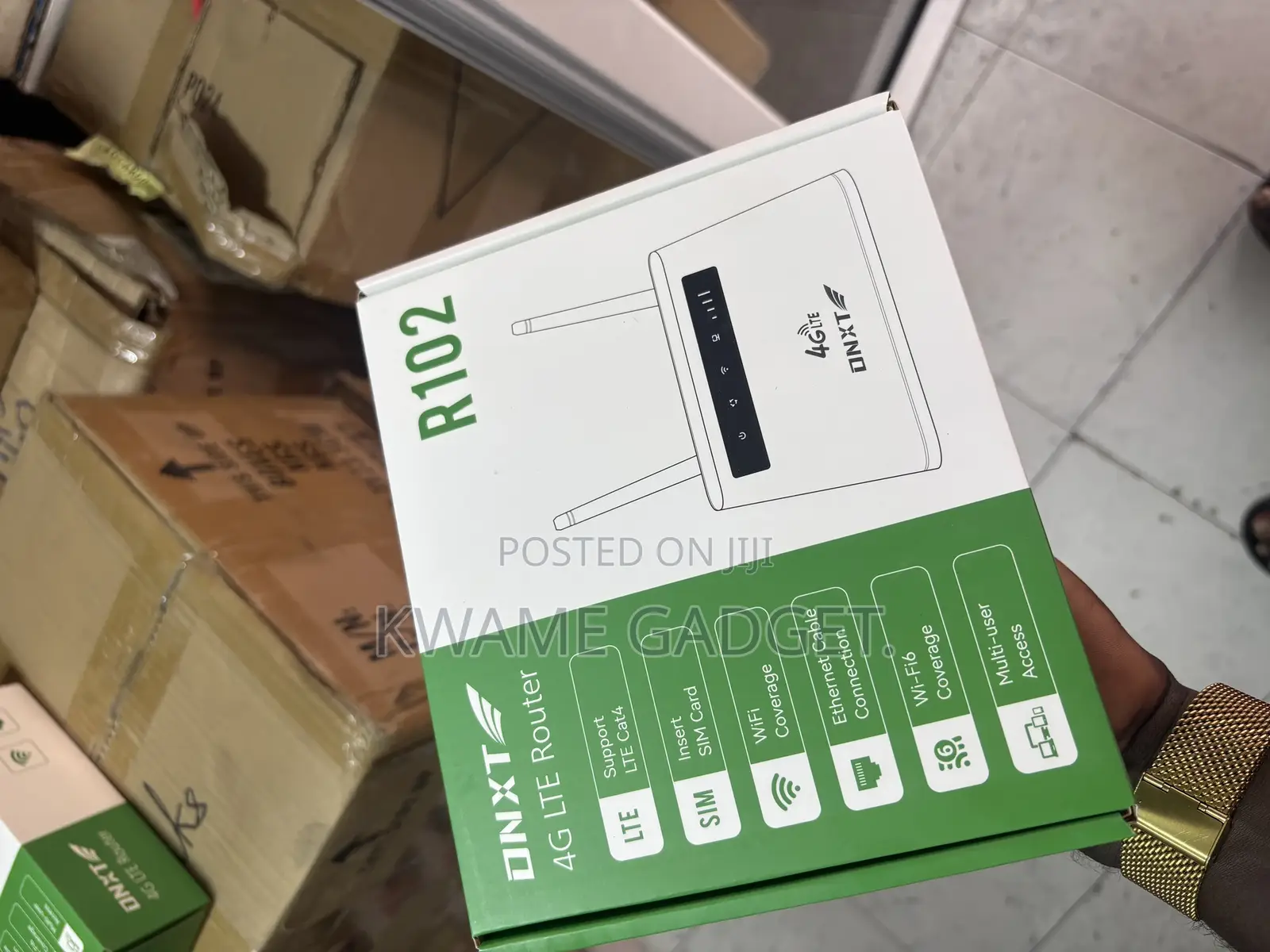 DNXT 4g Lte Rechargeable Wifi Router