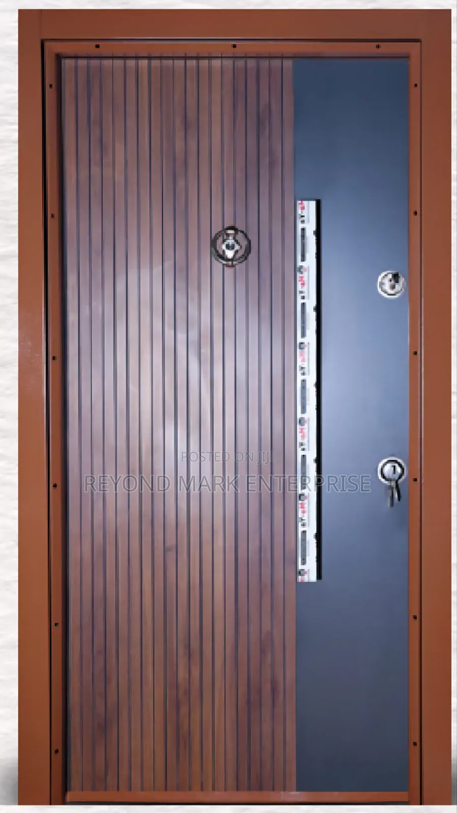Luxury Security Door, Single, One and a Half