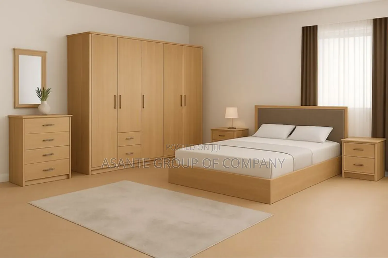 Modern Bed Set Room Set