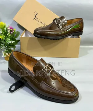 Executive Billionaire Coffee Brown Shoes