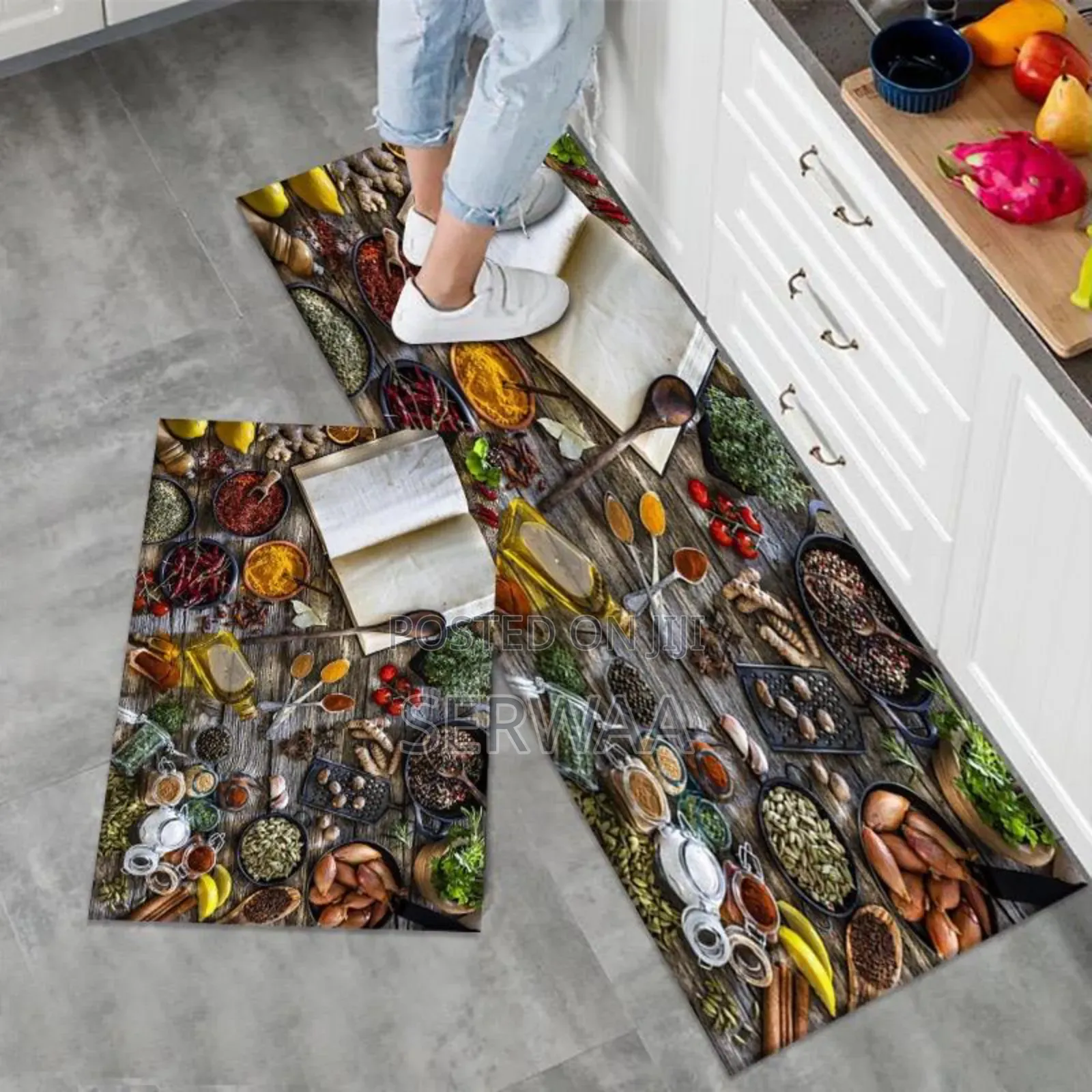 2 Piece Kitchen Mats