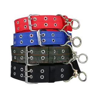 Heavy Duty Nylon Collar With Round Buckle Xl