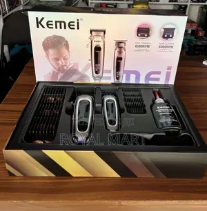 Kemei Professional Hair Clipper and Trimmer Set