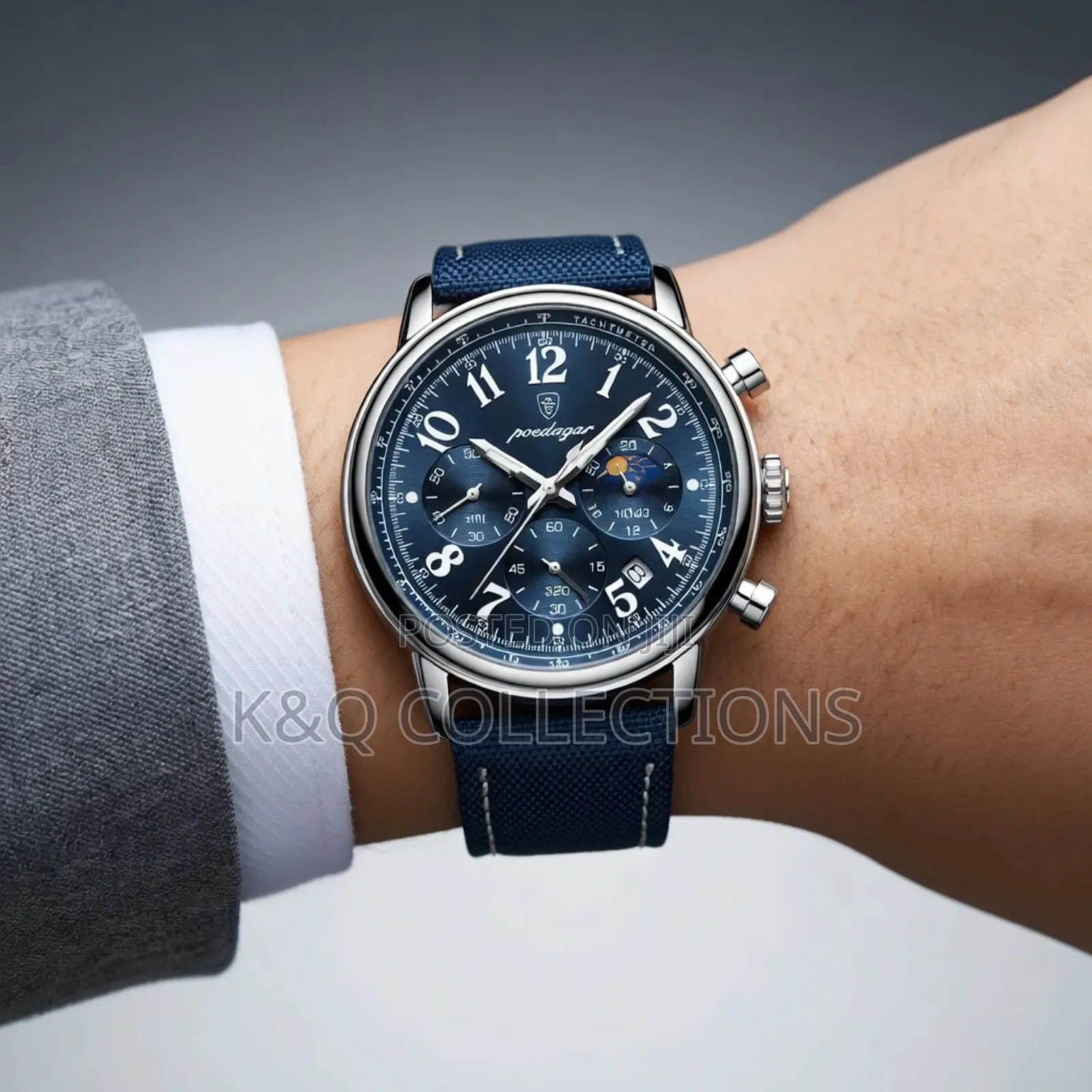 Poedagar Luxury Sports Military Men Watch Waterproof Luminous