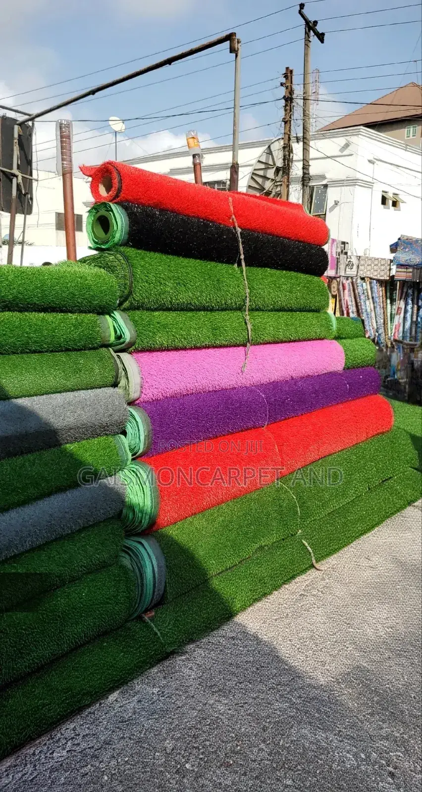 Grass Carpet Installation
