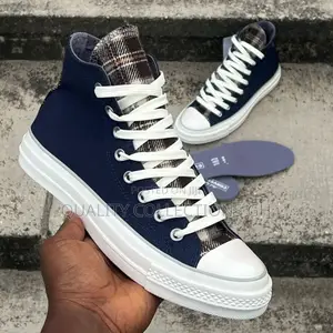 Converse Blue Black