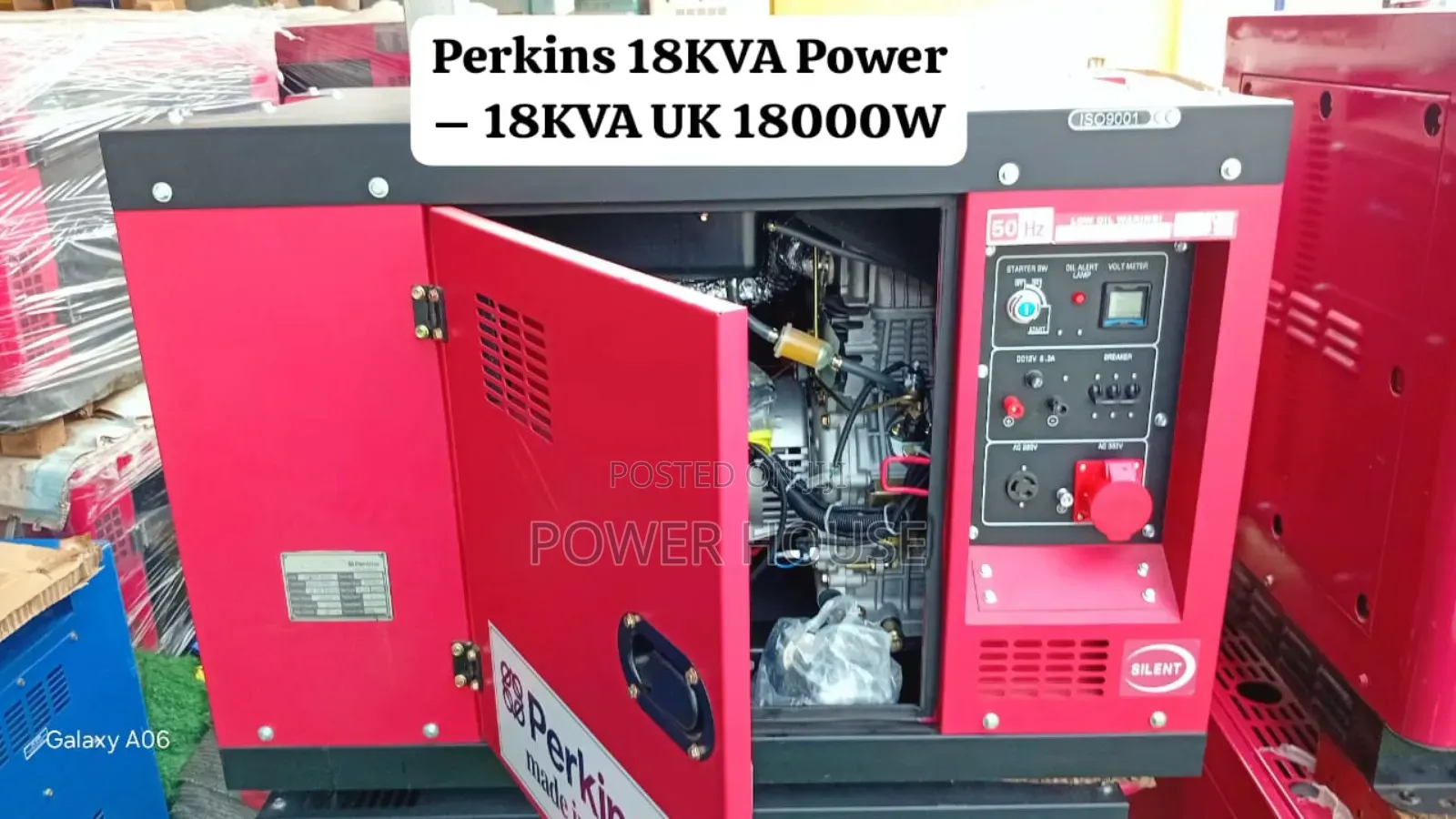 18kva Perkins Diesel Generator Uk – 18000w Industrial Power