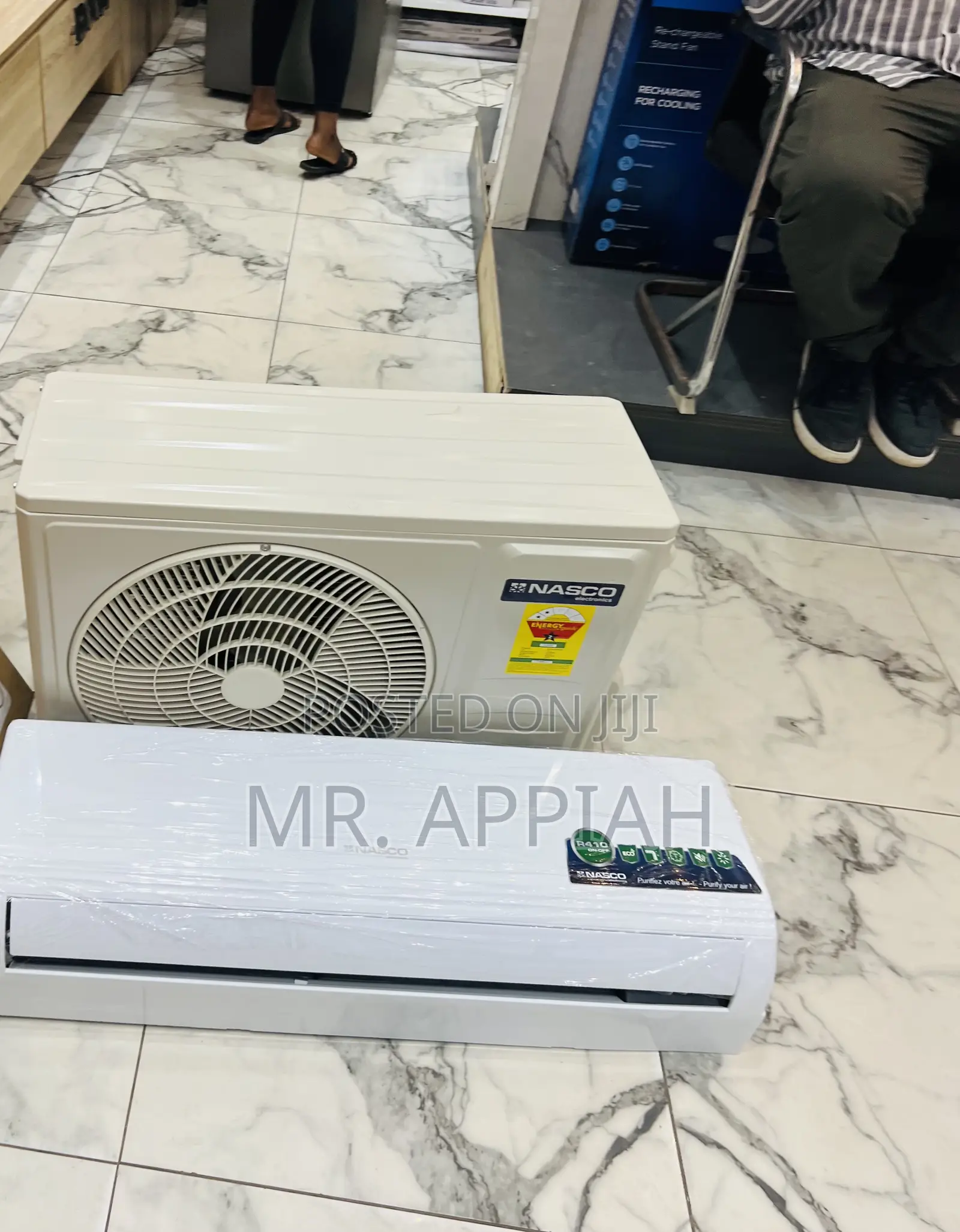 Classic Nasco 1.5hp Split Type Air Conditioner + Remote Control(White)
