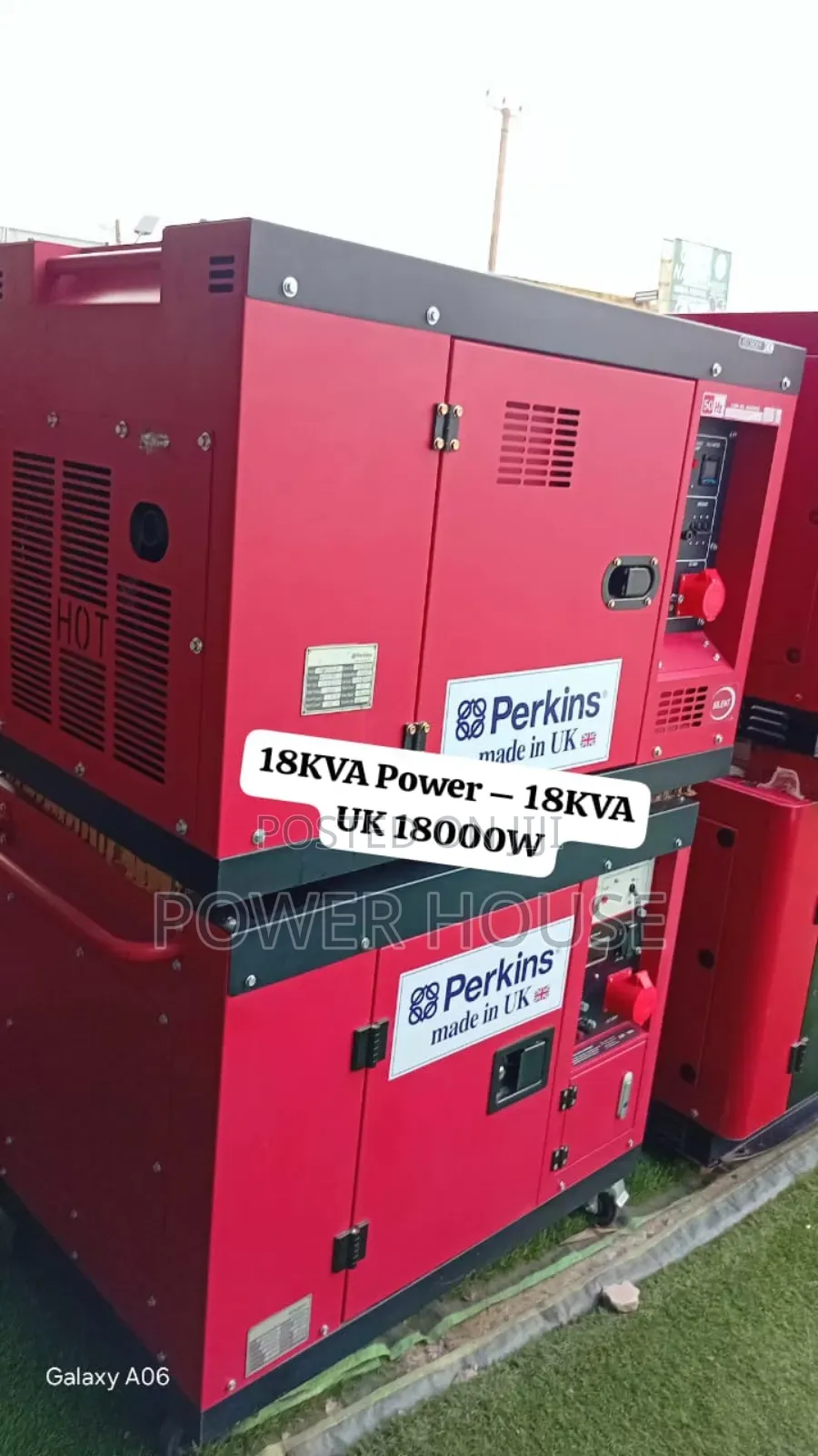 Premium Perkins 18kva Three Phase Diesel Generator Uk 18000w