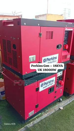 Heavy Duty Perkins 18kva Three Phase Diesel Generator Uk 18000w