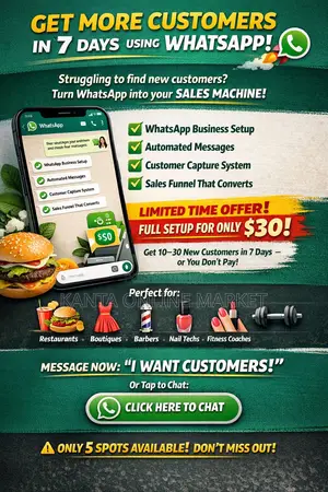 Get More Customers in 7 Days — Using Whatsapp!