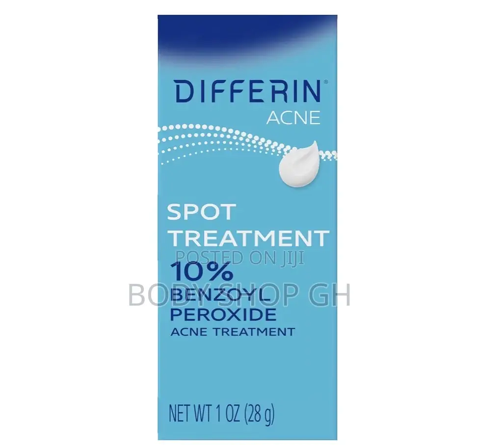 Differin Maximum Strength Acne Treatment With 10% Benzoyl Peroxide