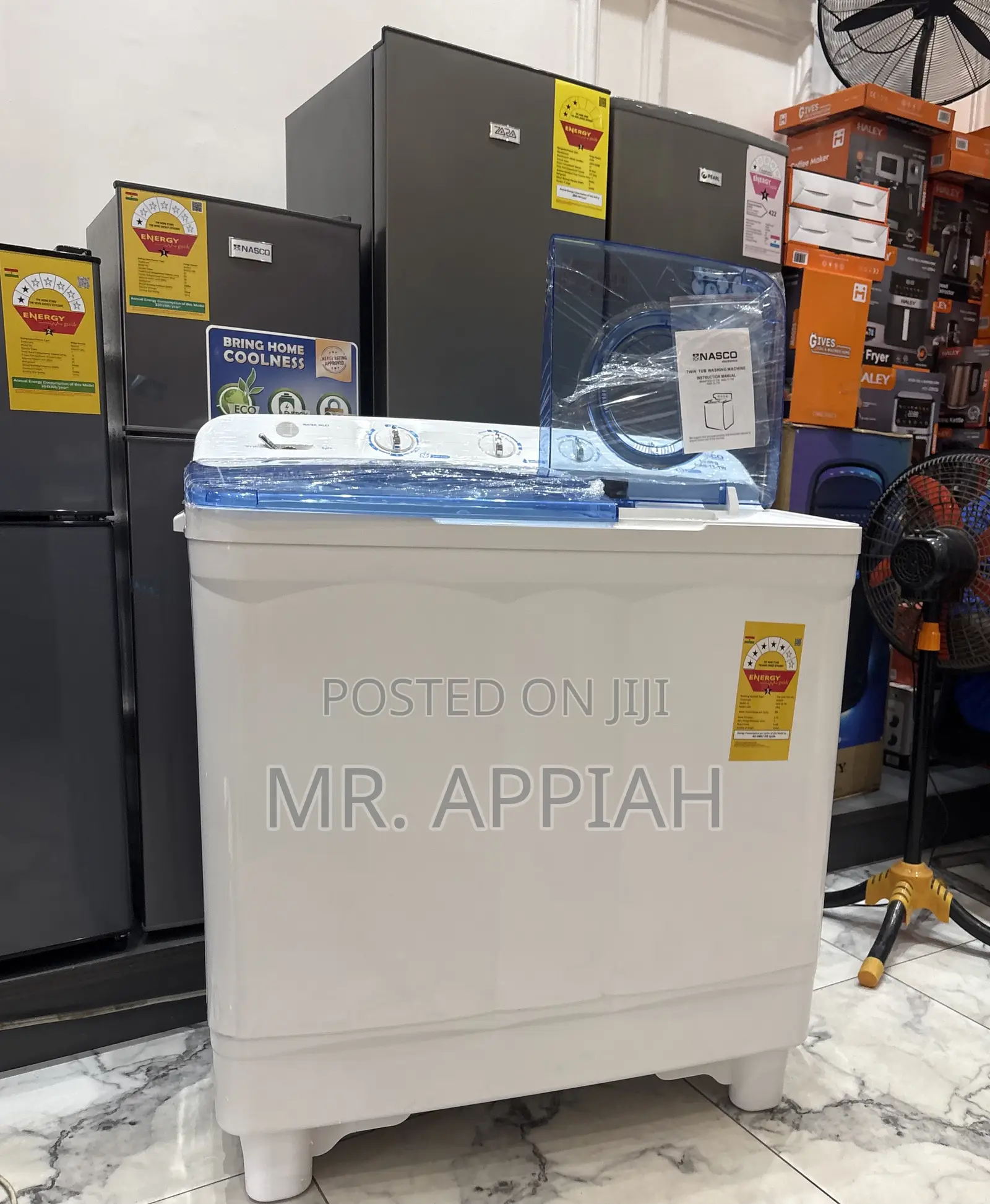 Brand New Nasco 15kg Spin Dry Washing Machine(2026 Model) 