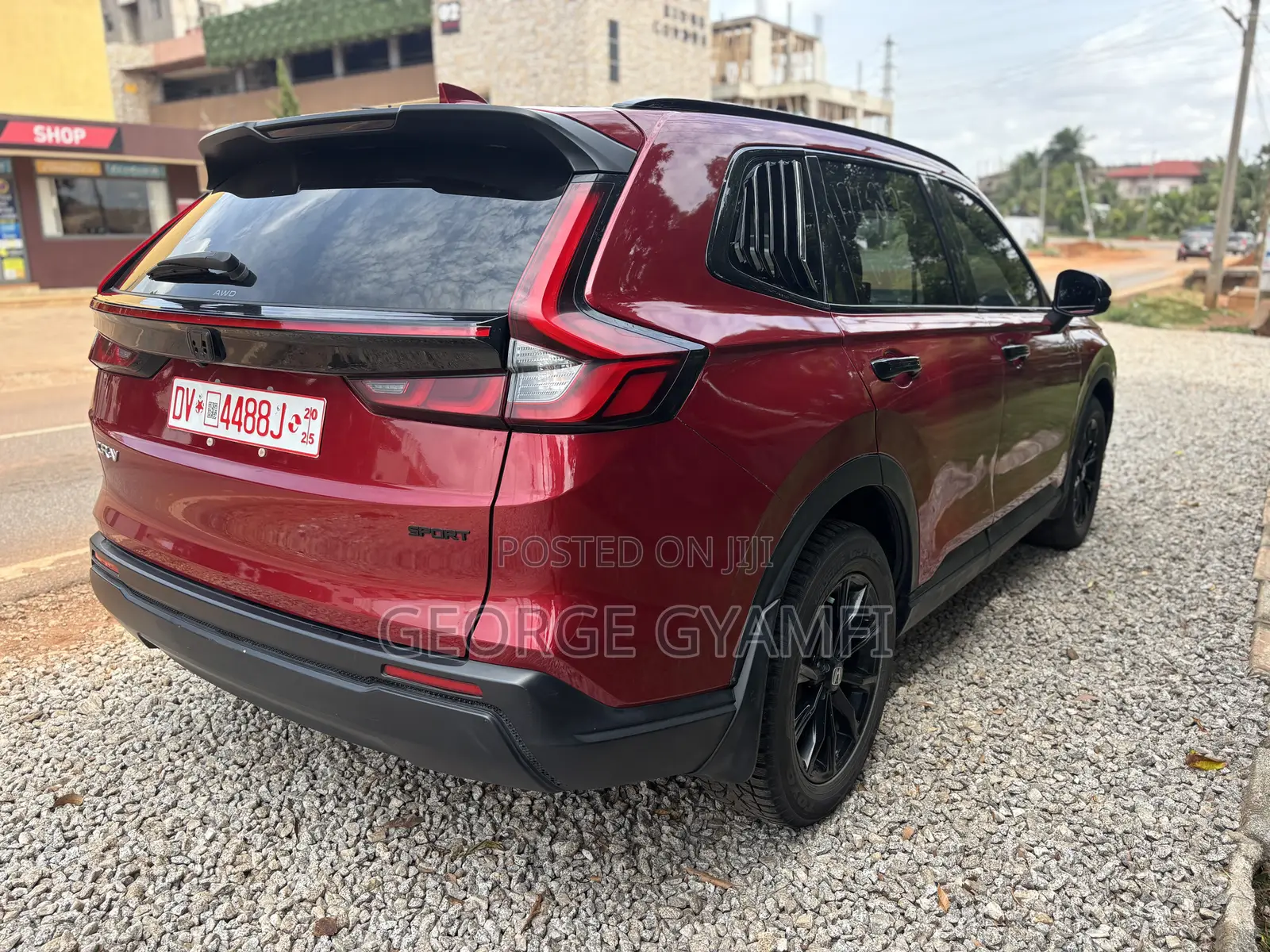 Honda CR-V EX AWD 2023 Red