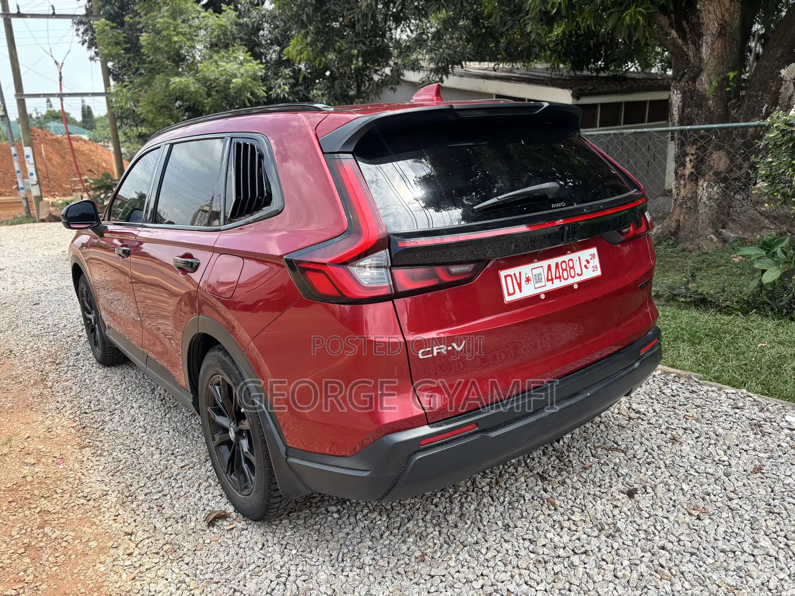 Honda CR-V EX AWD 2023 Red