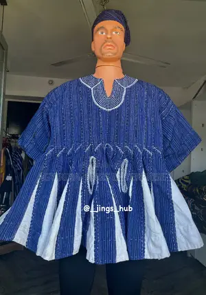 Shades of Blue Smock
