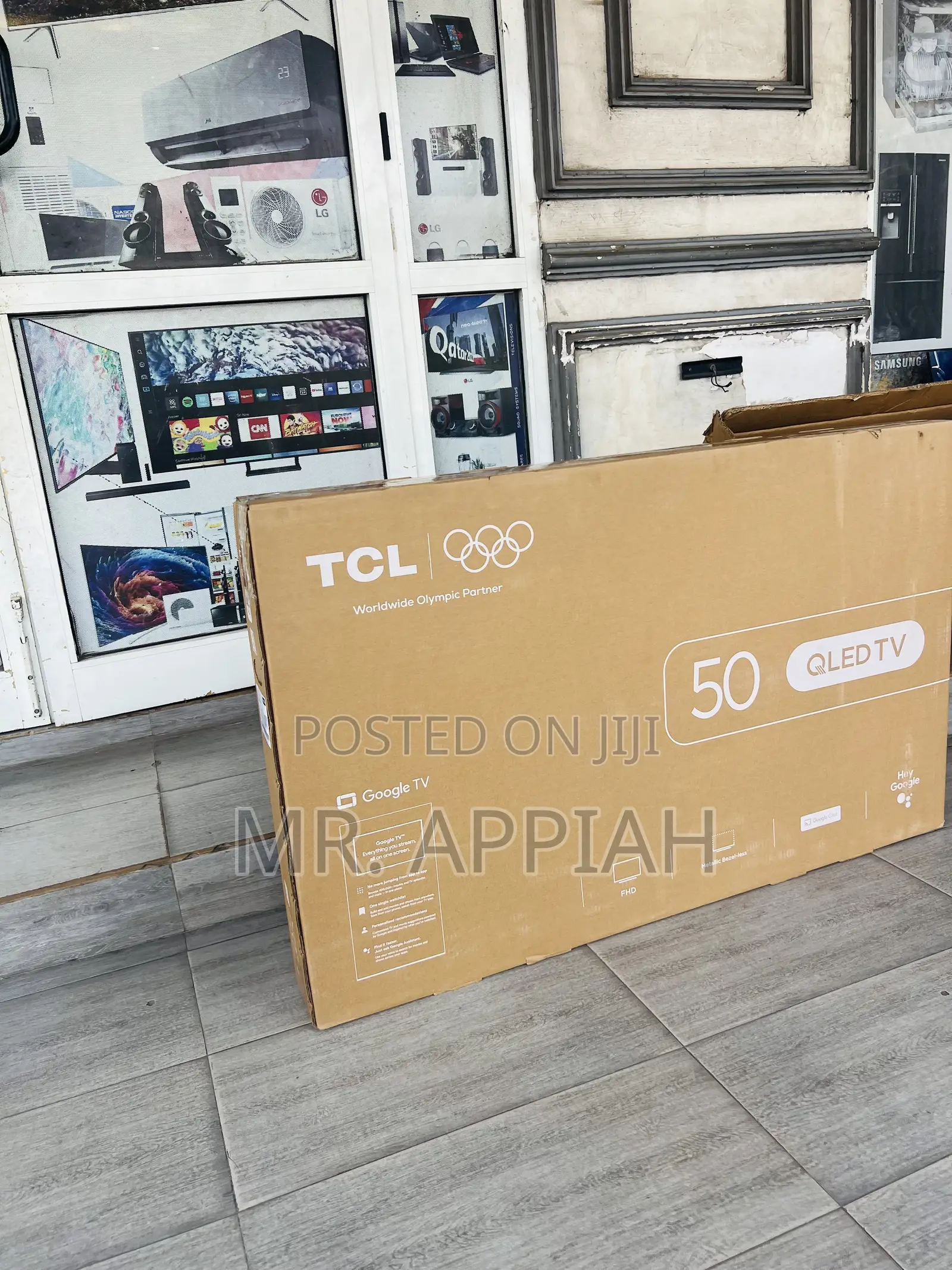 Order Affordable TCL 50 Inch Qled Smart Television(Black) 