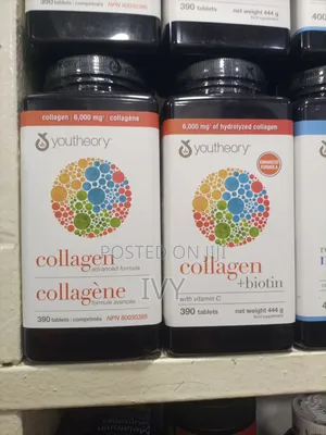 Youtheory Collagen Plus Biotin. 390tabs