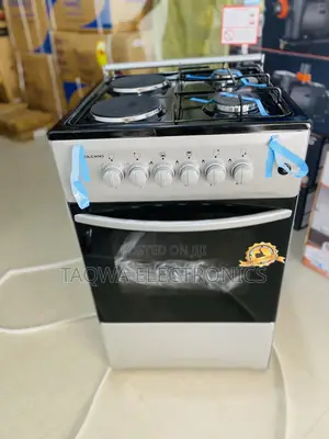 Oven Grill 2 Gas ,2 Electric Volcano Gas Cooker