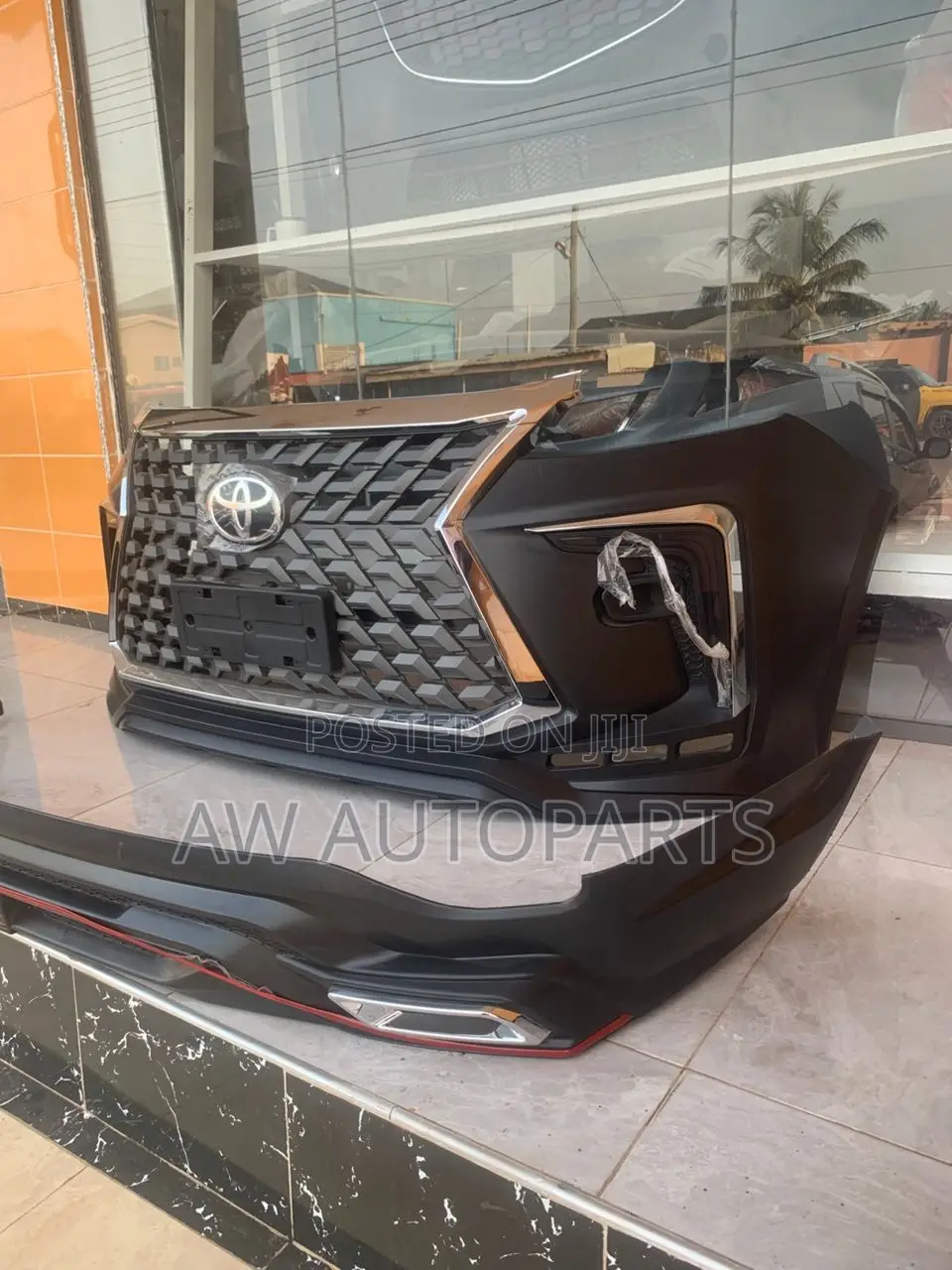 Fortuner 2020 Changed to Lexus Front Bumper