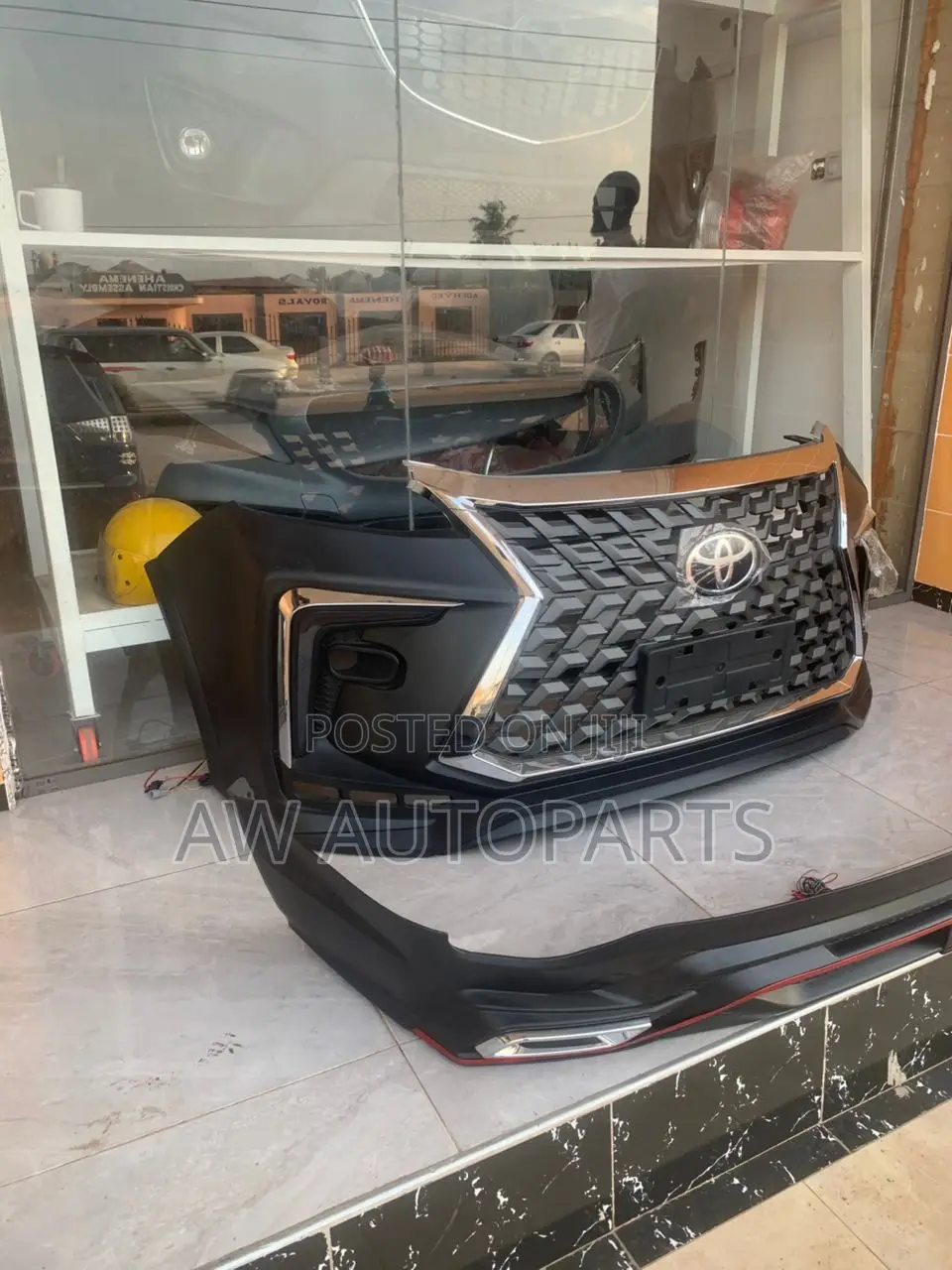 Fortuner 2020 Changed to Lexus Front Bumper