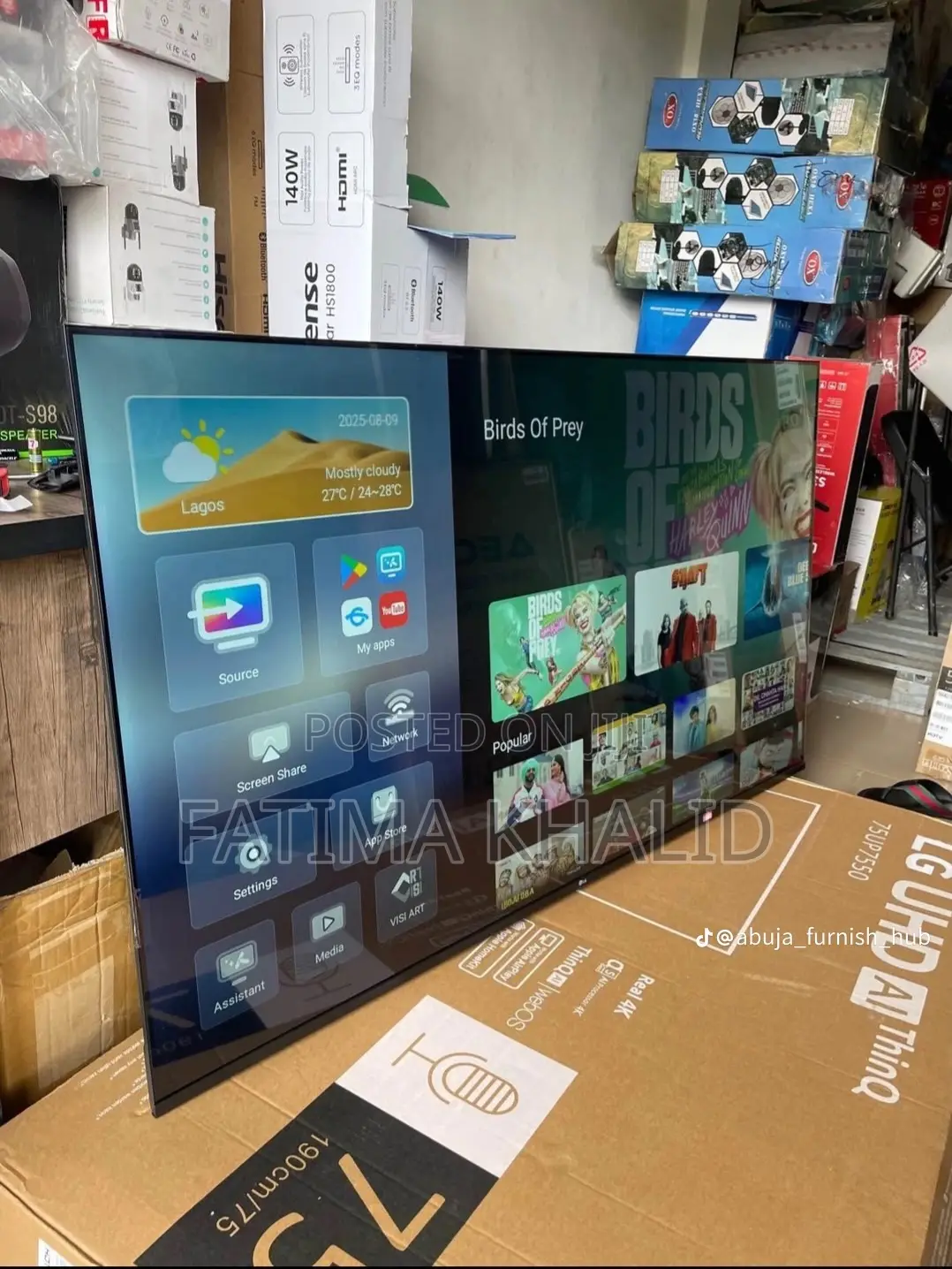 Lg 75 Inches Uhd Ai Thing Smart Tv