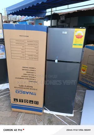 Nasco Fridge Nasf218fl(158liter) Double Door Refrigerator