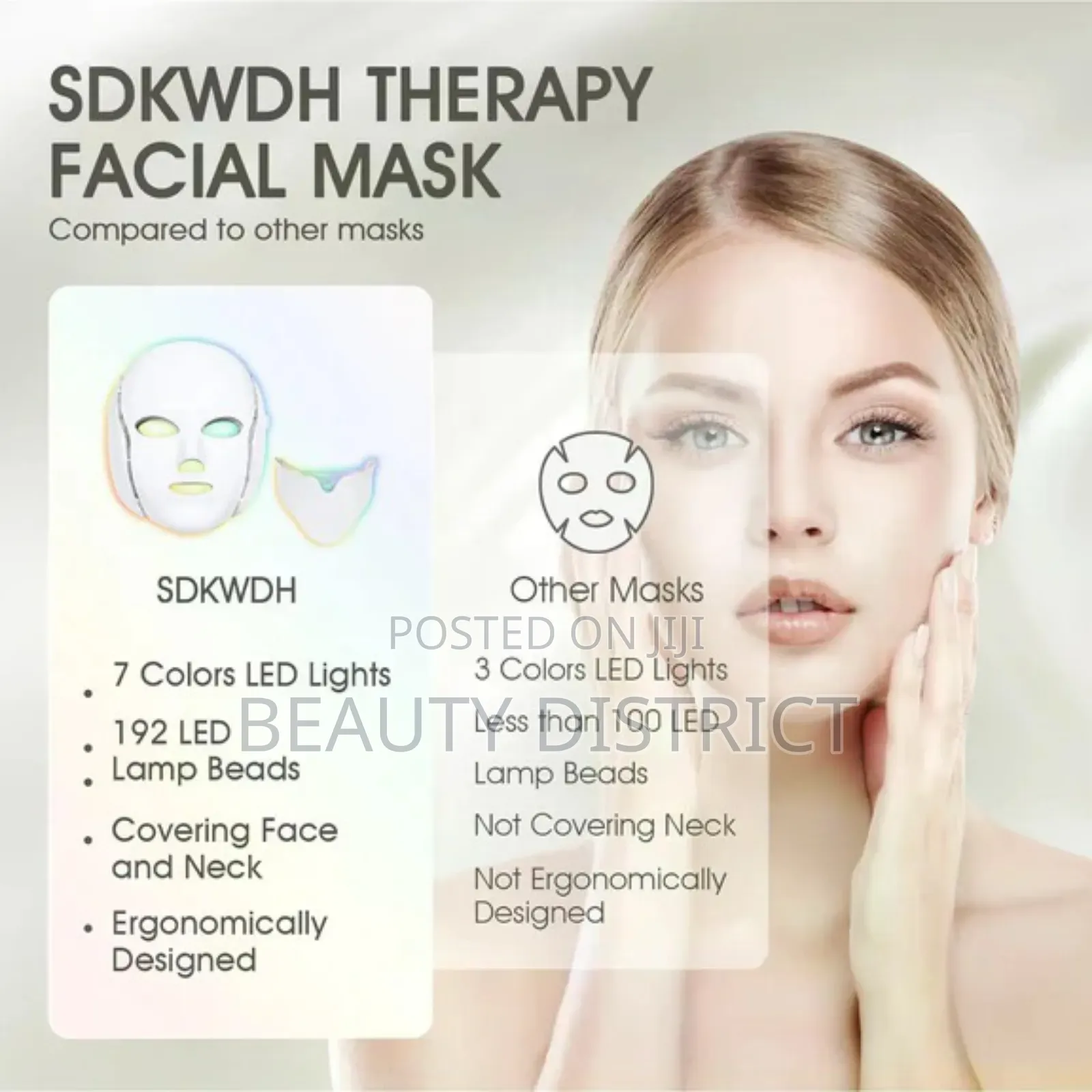 Led Face Neck Mask