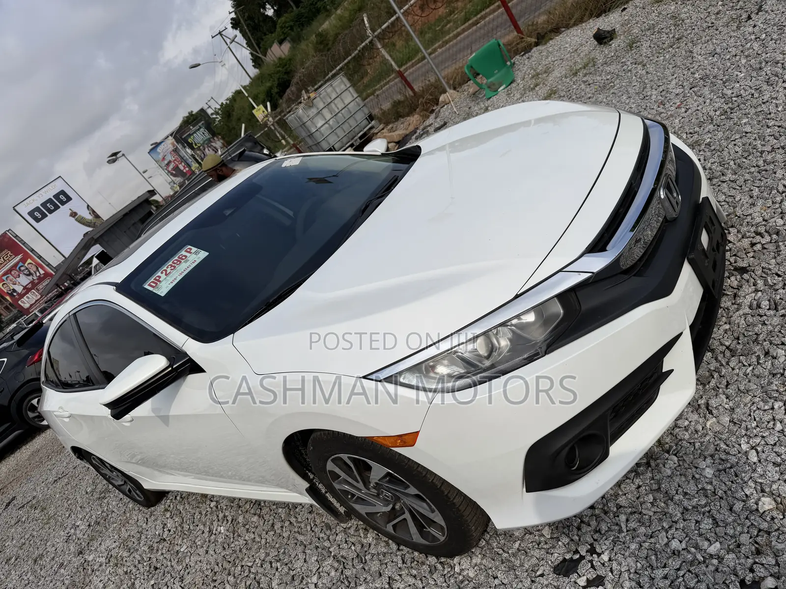 Honda Civic EX-L Sedan 2018 White