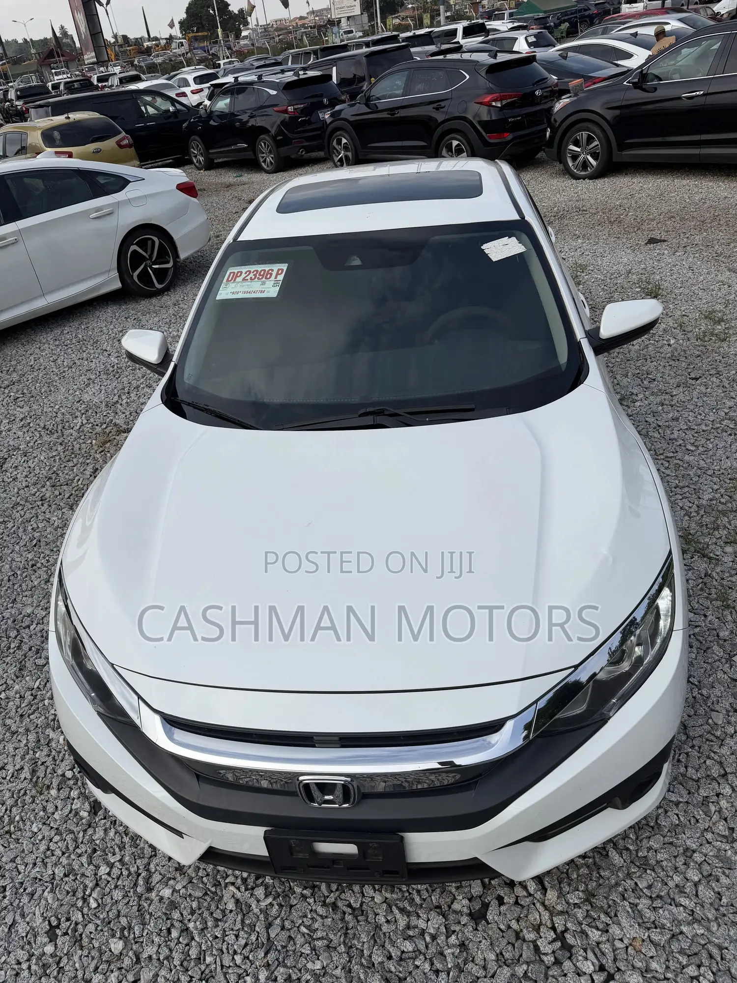 Honda Civic EX-L Sedan 2018 White