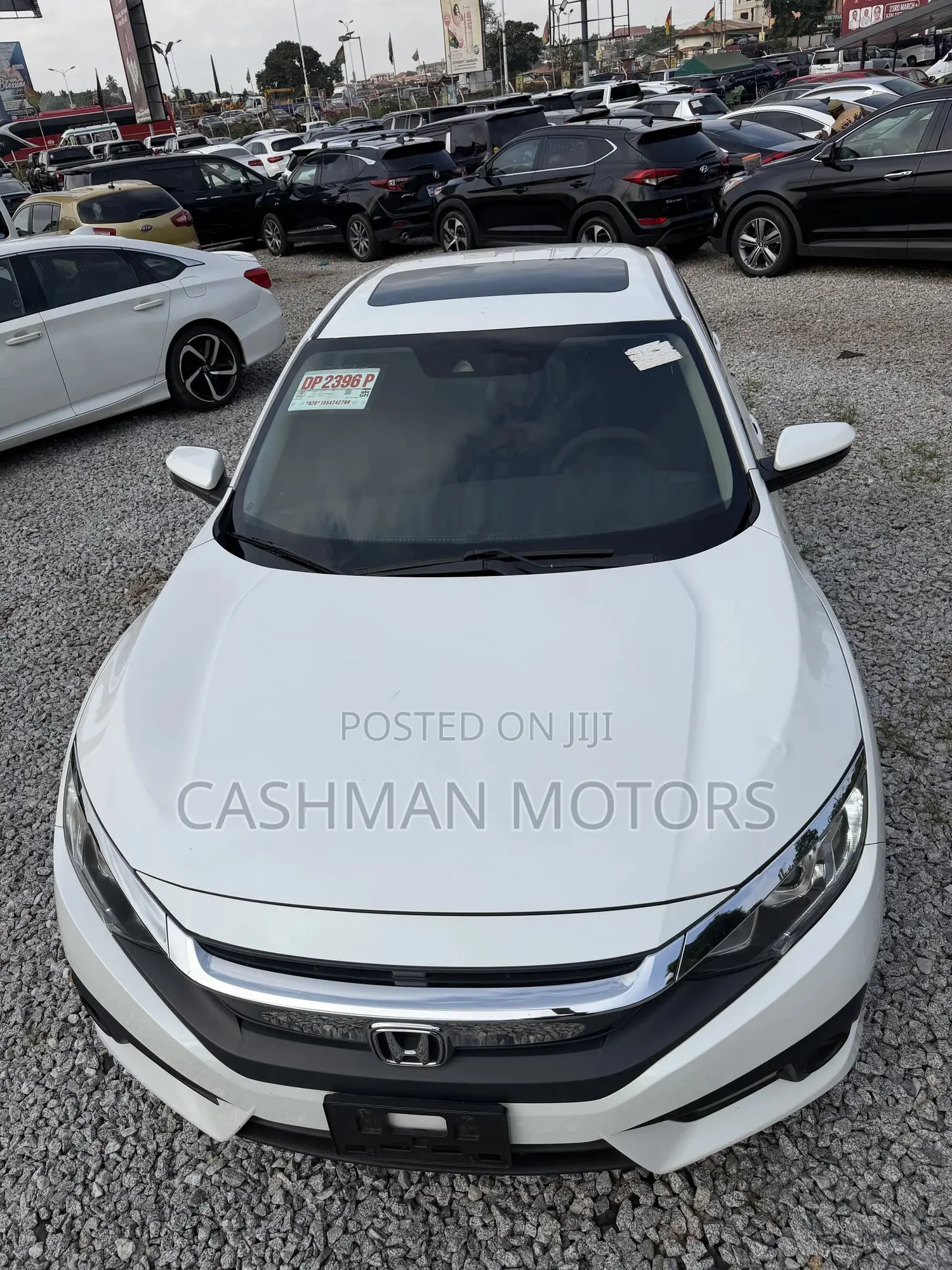 Honda Civic EX-L Sedan 2018 White