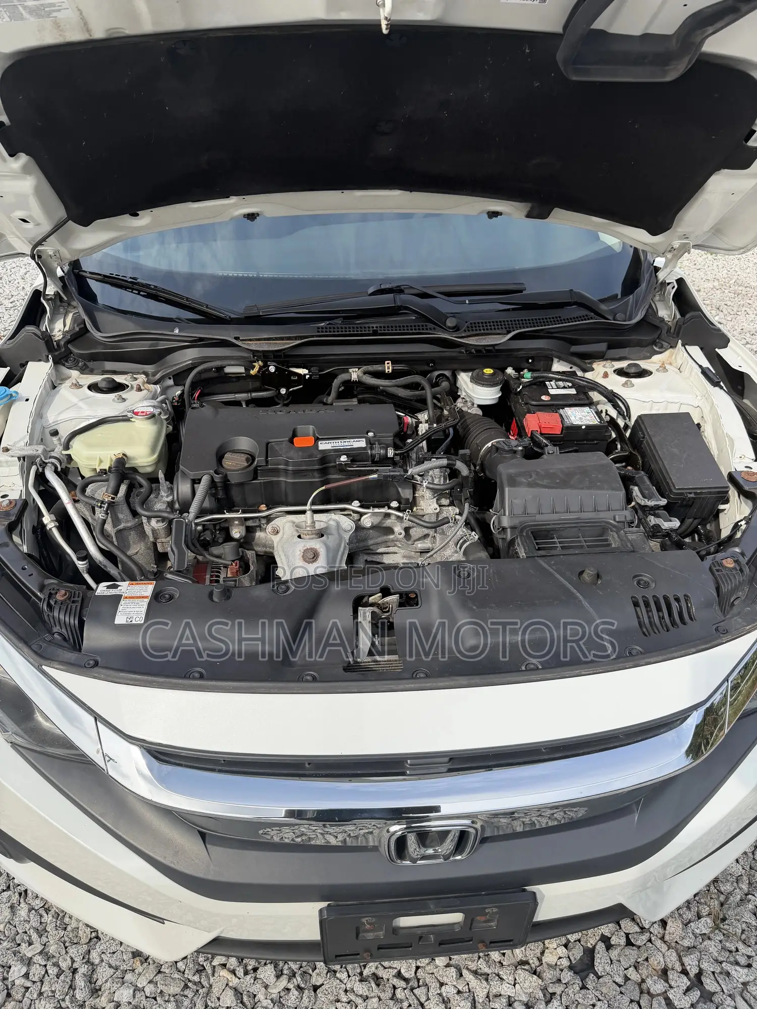 Honda Civic EX-L Sedan 2018 White