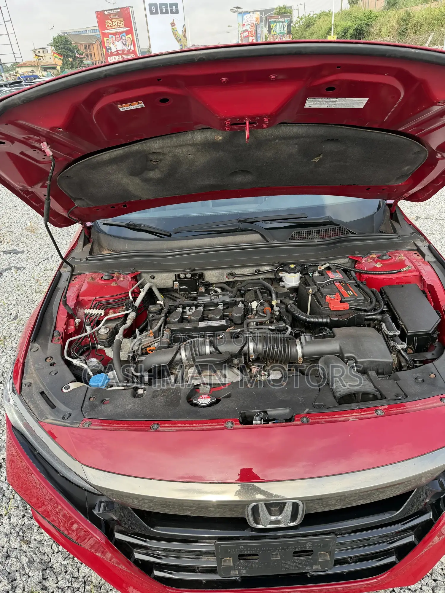 Honda Accord EX-L 2018 Red