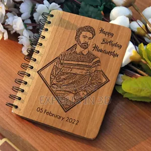 Souvenir Wooden Book/Note