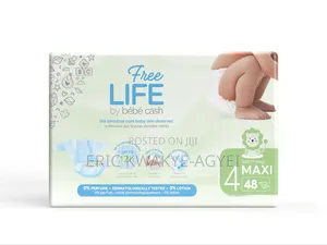 Freelife Bebe Cash - Nappies - Maxi 4 (7-18kg) - Case - 2 Packs of 48