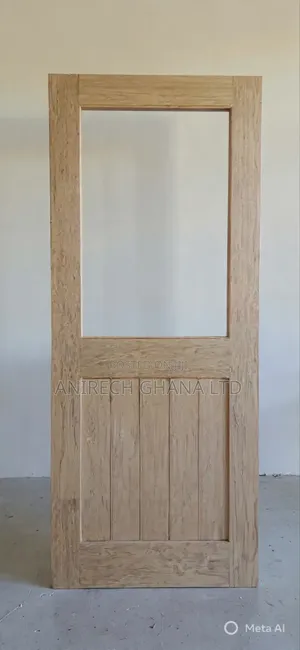 1 Panel With Glass Door