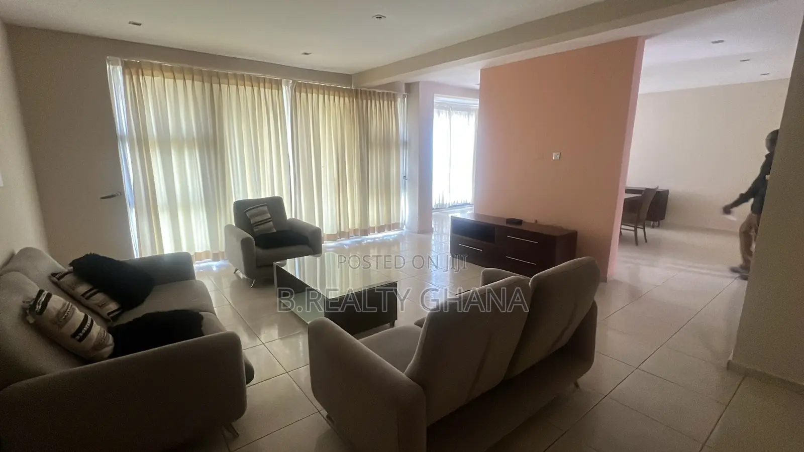 Furnished 3bdrm Apartment in Criterion Estate, Spintex for rent