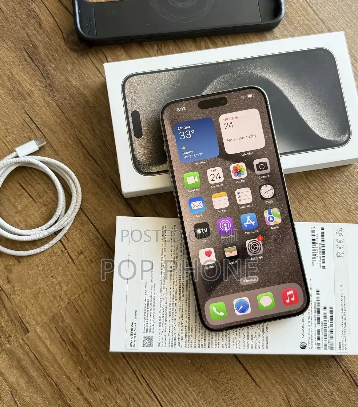 Apple iPhone 15 Pro Max 256 GB Silver