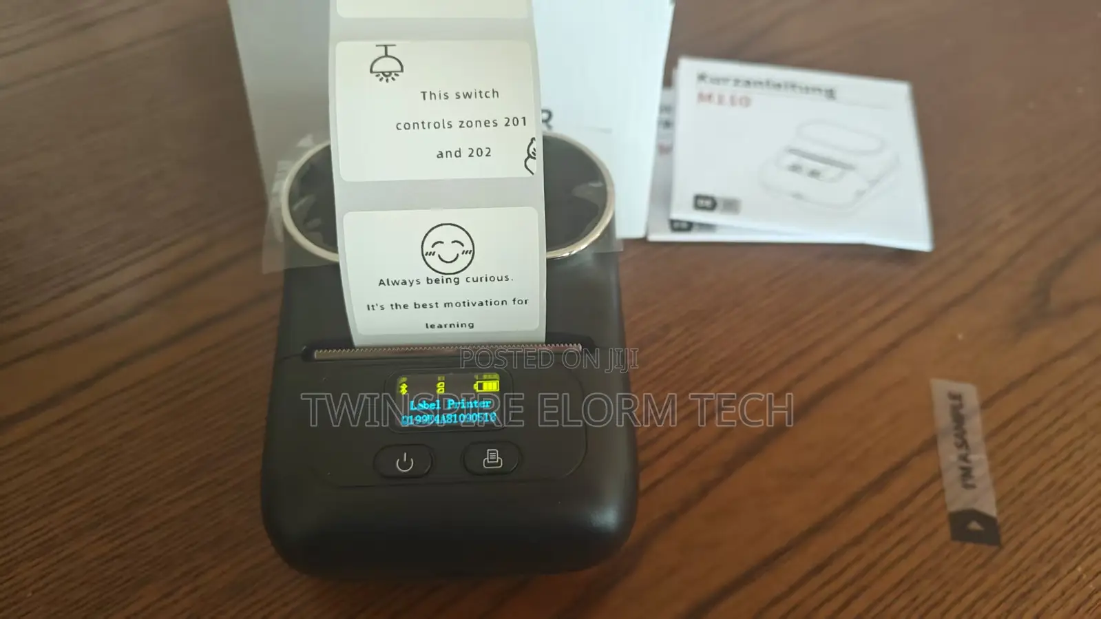 Phomemo M110 Thermal Printer Label Maker Mini Printer