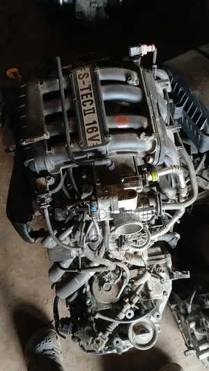 Chevrolet Spark Engine and Front Cut
