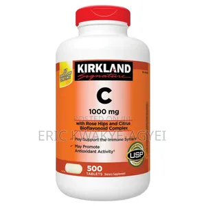 Kirkland Signature Chewable Vitamin C 1000 Mg., 500 Tablets