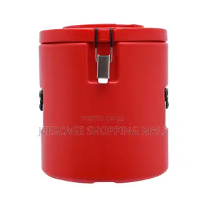 Commercial Red Insulated Food and Beverage Dispenser