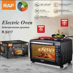 Raf R.5317 55l Electric Oven With Dual Hot Plates
