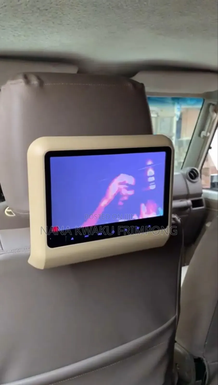 Universal Car Headrest Monitor Available for All Cars (Pair in a Box)