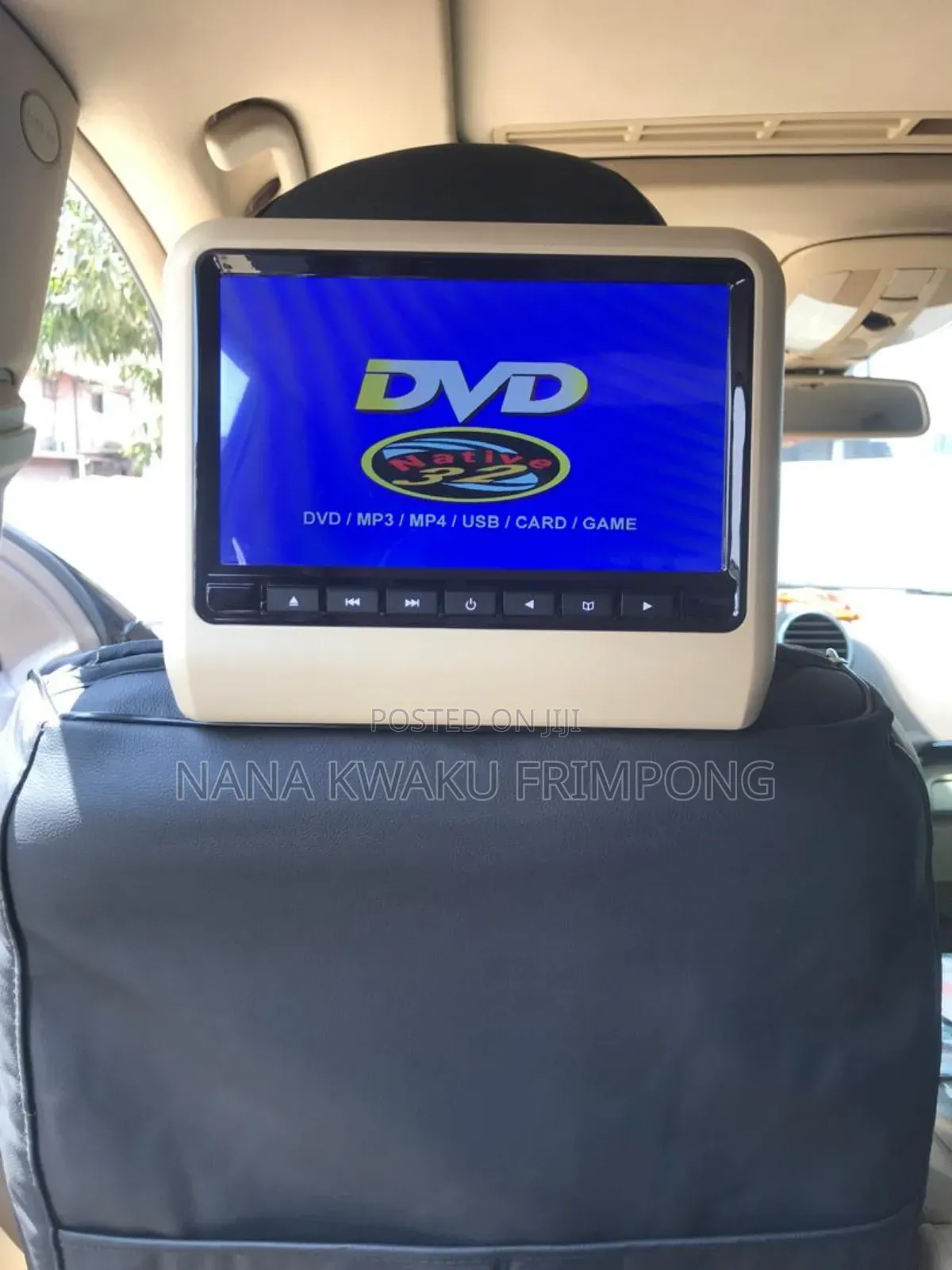 Universal Car Headrest Monitor Available for All Cars (Pair in a Box)
